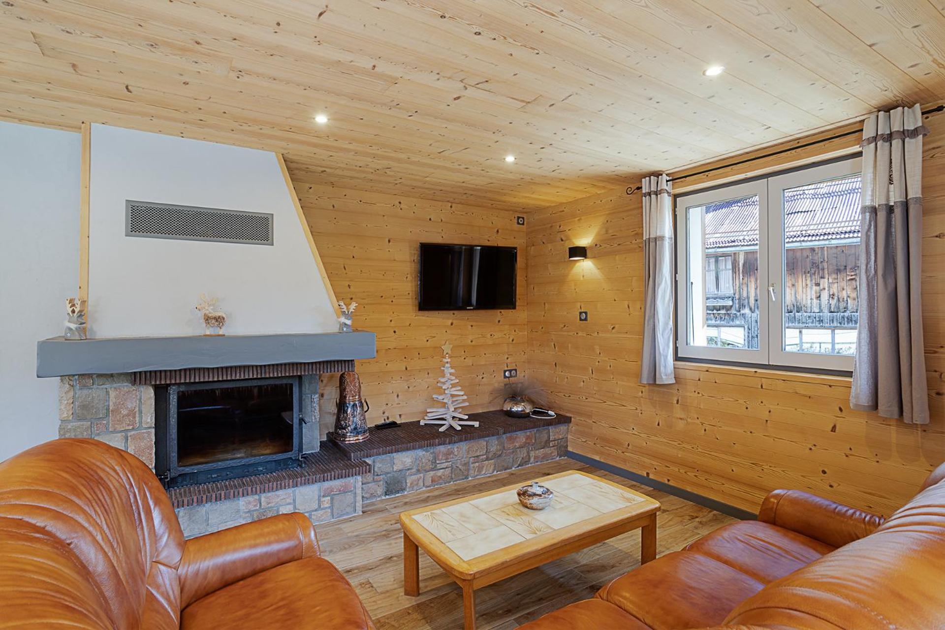 Chalet Les 4 Saisons - Ski, Parking Et Jardin Abondance Exterior foto