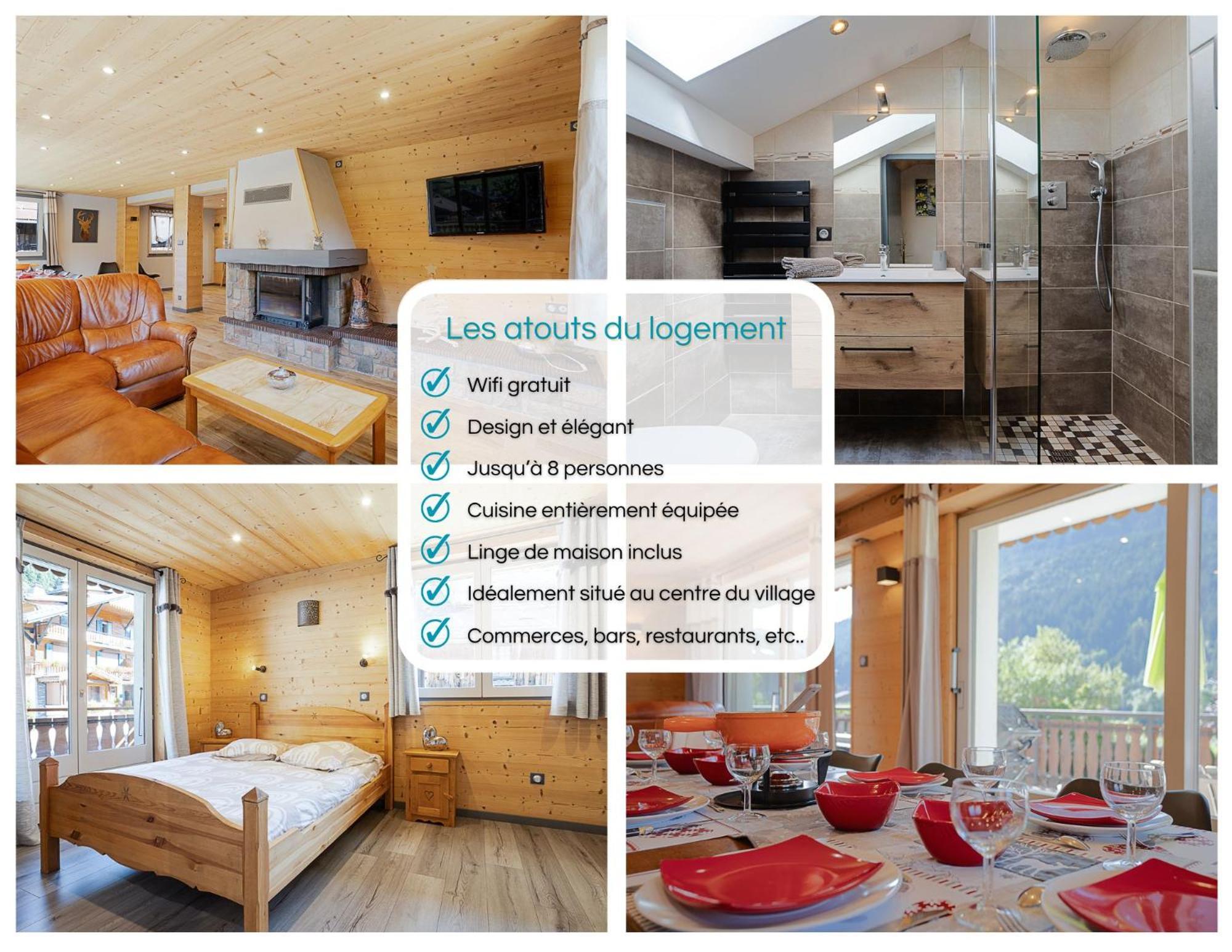 Chalet Les 4 Saisons - Ski, Parking Et Jardin Abondance Exterior foto